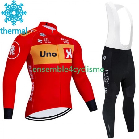 Tenue Maillot M/L + Collant à Bretelles Hiver Thermal Fleece Uno X 2023 Tenue Maillot M/L + Collant à Bretelles Hiver Thermal Fleece Uno X 2023